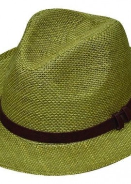 Fedora με δερμάτινο λουράκι