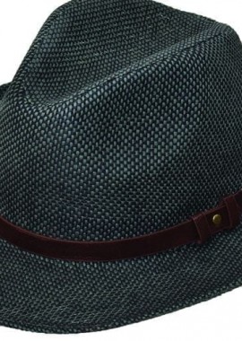STAMION - Fedora με δερμάτινο λουράκι