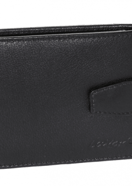 Δερμάτινο πορτοφόλι Lavor με ραμμένο σχέδιο