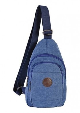 Χιαστί τσαντάκι από καμβά