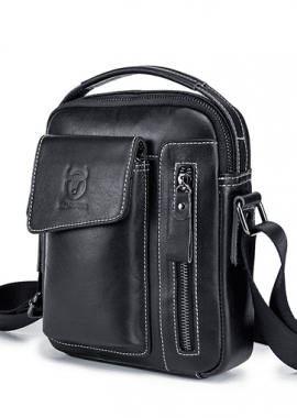 Δερμάτινο τσαντάκι ώμου Bull Captain DJB 037