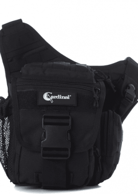 Τσαντάκι ώμου χιαστί crossbody Cardinal MT1011 μαύρο