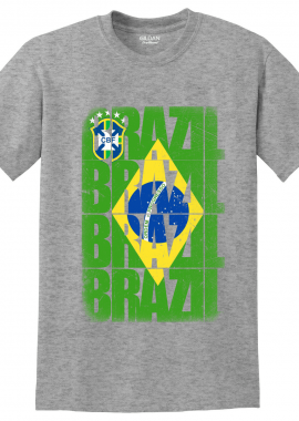 Κοντομάνικη μπλούζα Brazil