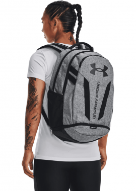 UNDER ARMOUR - Under Armour Hustle 5.0 Backpack Black-Grey