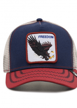 Καπέλο Jockey The Freedom Eagle Αετός Indigo Μπλε - Goorin Bros