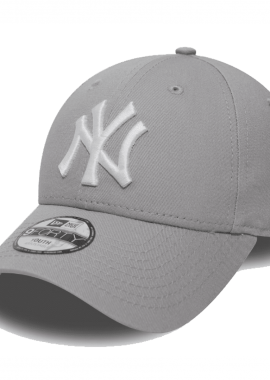 New Era New York Yankees 9Forty Unisex Καπέλο Γκρι-Λευκό