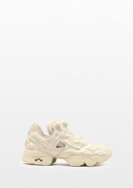 REEBOK - REEBOK Ανδρικό Μπεζ Instapump Sneakers