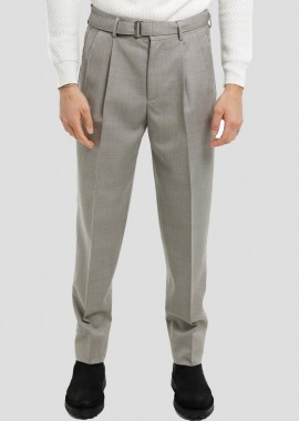 Z ZEGNA Ανδρικό Μπεζ Long Formal Trousers