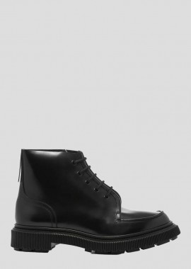ADIEU Ανδρικό Μαύρο Type 164 Lace Up Boots