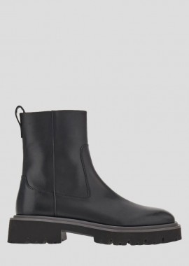 SALVATORE FERRAGAMO Ανδρικό Μαύρο Fulvio Ankle Boots