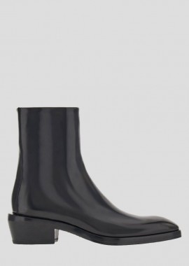 SALVATORE FERRAGAMO Ανδρικό Μαύρο Fuerte Ankle Boots