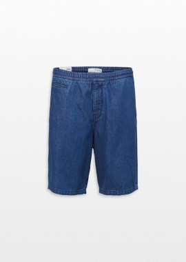 SELECTED HOMME Ανδρικό Μπλε Wide Jogg Denim Shorts