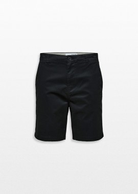 SELECTED HOMME Ανδρικό Μαύρο Comfort Fit Shorts