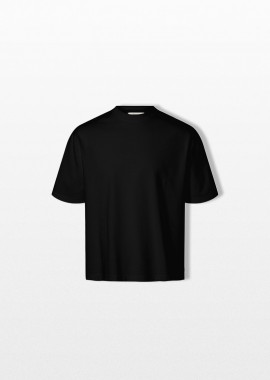 SELECTED HOMME - SELECTED HOMME Ανδρικό Μαύρο Crewneck T-Shirt