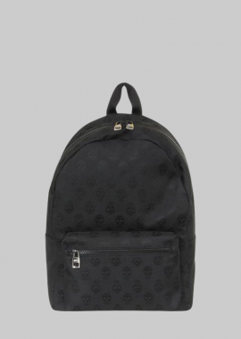 ALEXANDER MCQUEEN Ανδρικό Μαύρο Metropolitan Skull Print Backpack
