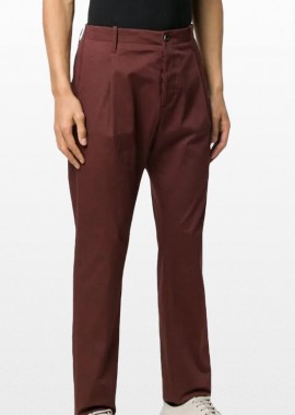 NINE IN THE MORNING - NINE IN THE MORNING Ανδρικό Tailored Style Trousers-Bordeaux