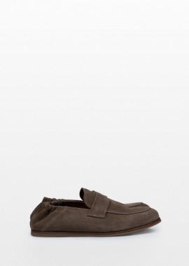 PHILIPPE LANG - PHILIPPE LANG Ανδρικό Καφέ Leather Loafers