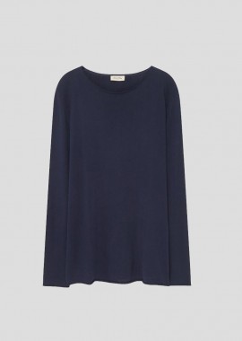 AMERICAN VINTAGE - AMERICAN VINTAGE Ανδρικό Μπλε Long Sleeved Navy Pullover