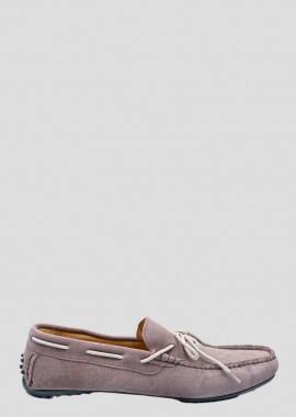 SELECTED HOMME - SELECTED HOMME Ανδρικό Μπεζ Pink Suede Loafers
