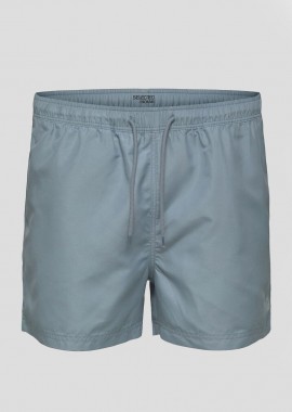 SELECTED HOMME Ανδρικό Μπλε Basic Swim Shorts/Blue Fog