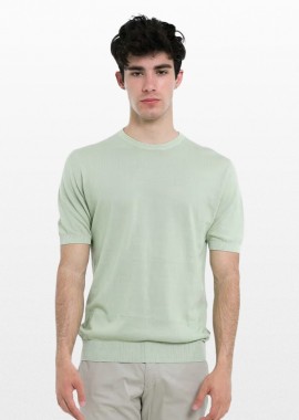 +39MASQ Ανδρικό Πράσινο Crew Neck Cotton T-Shirt/Green