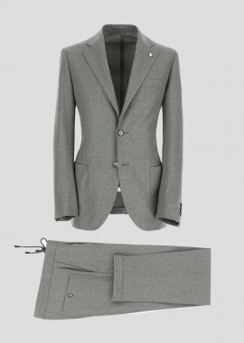 LUBIAM Ανδρικό Γκρι Jim Suit In Grey