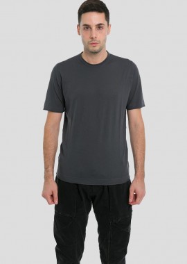 GOES BOTANICAL Ανδρικό Γκρι Grey T-Shirt In Marino Wool