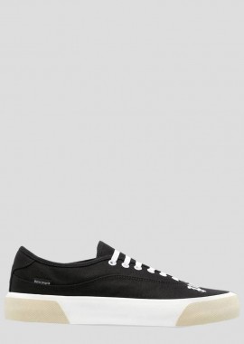 PALM ANGELS Ανδρικό Μαύρο Logo Skaters Low In Black N White