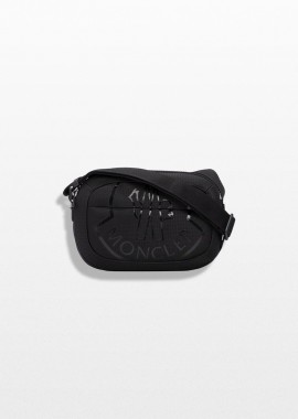 MONCLER Ανδρικό Μαύρο Cut Cross Body Bag