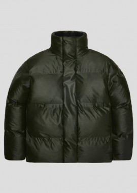 RAINS - RAINS Ανδρικό Πράσινο Green Bator Puffer Jacket