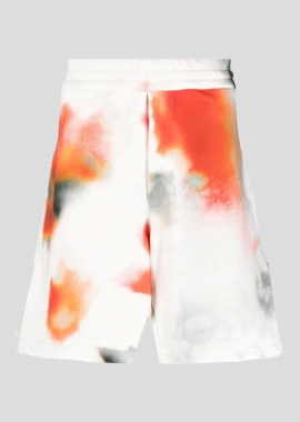 ALEXANDER MCQUEEN Ανδρικό Λευκό Flower Shorts