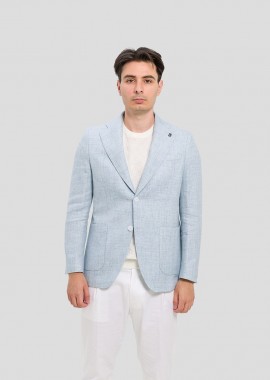BRERAS - BRERAS Ανδρικό Classic Suit In Ciel