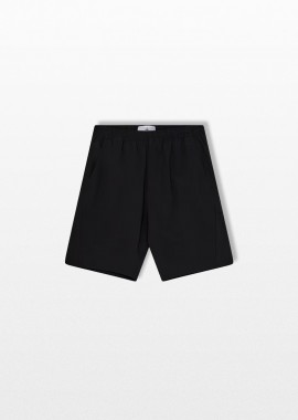 STONE ISLAND Ανδρικό Μαύρο Bistretch Tela Stone Shorts