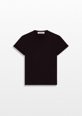 GOLDEN GOOSE Ανδρικό Μαύρο Golden Collection Distressed T-Shirt In Vintage Black