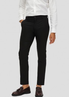 SELECTED HOMME - SELECTED HOMME Ανδρικό Μαύρο Selected Homme Woven Trousers