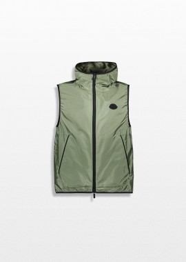 MONCLER - MONCLER Ανδρικό Πράσινο Green Vest Moretan