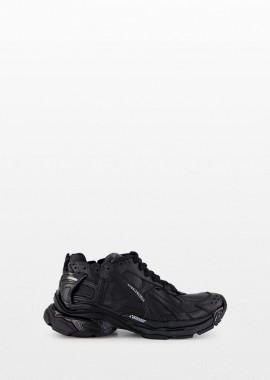 BALENCIAGA Ανδρικό Μαύρο Black Ripstop Runner Sneakers