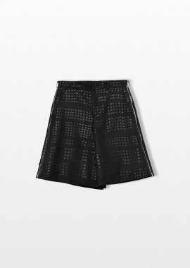 BLACK COMME DES GARÇONS Ανδρικό Μαύρο Dot Print Shorts - Black