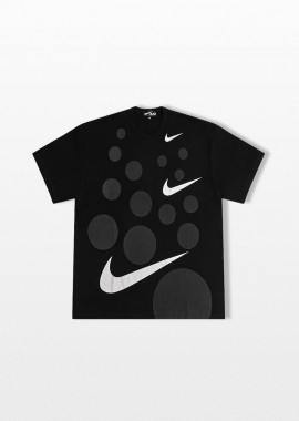 BLACK COMME DES GARÇONS Ανδρικό Μαύρο Nike Oversized T-Shirt