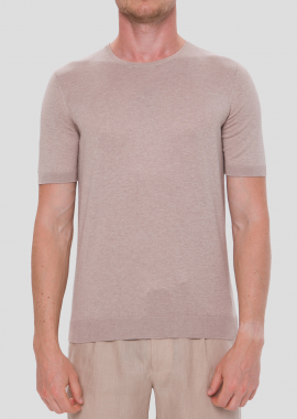 GRAN SASSO Ανδρικό Ροζ Slik T-shirt