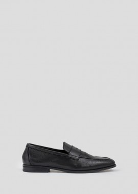 DOUCAL'S - DOUCAL'S Ανδρικό Μαύρο Men's Loafers In Black