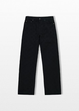 CASABLANCA Ανδρικό Μαύρο Denim Monogram Jeans