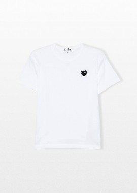 COMME DES GARÇONS PLAY Ανδρικό Λευκό Classic T-Shirt