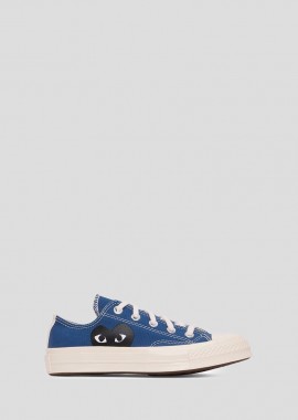 COMME DES GARÇONS PLAY Ανδρικό Μπλε Converse Chuck 70 Sneakers