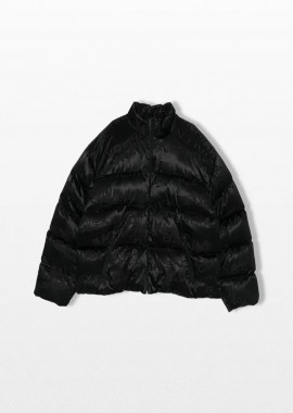 BALENCIAGA - BALENCIAGA Ανδρικό Μαύρο Down Jacket