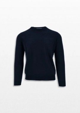 +39MASQ Ανδρικό Μπλε Crew Neck Sweater Blue