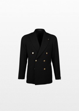 TAGLIATORE Ανδρικό Μαύρο Double-Breasted Jacket