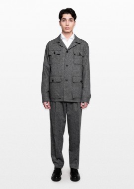 TAGLIATORE - TAGLIATORE Ανδρικό Γκρι Grey Men's Suit