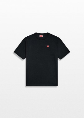 KENZO Ανδρικό Μαύρο Boke Flower Embroidered T-Shirt