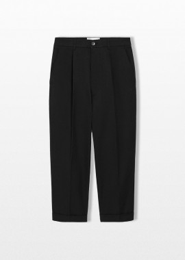 AMI PARIS - AMI PARIS Ανδρικό Μαύρο Carrot Trousers
